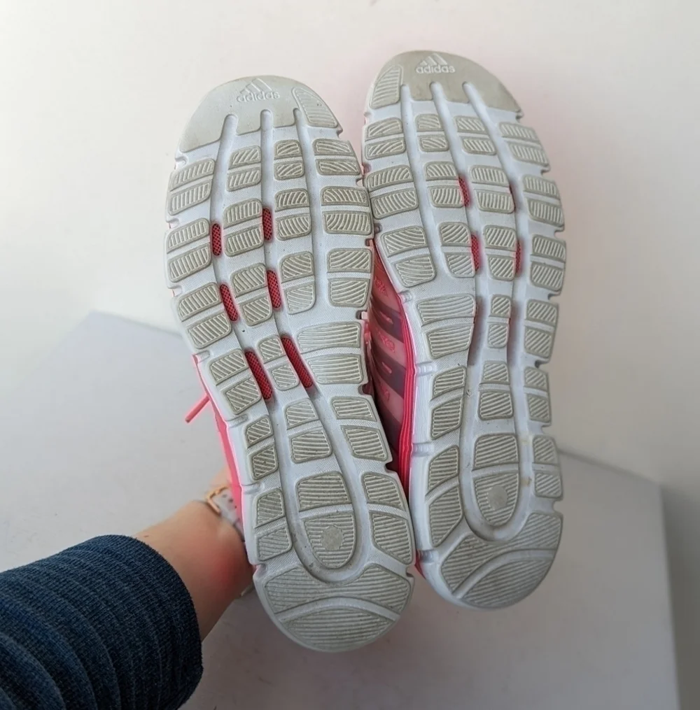Adidas Climacool Neon Hot Pink Mesh Running Athletic Sneakers - Size 10 - Picture 8 of 8